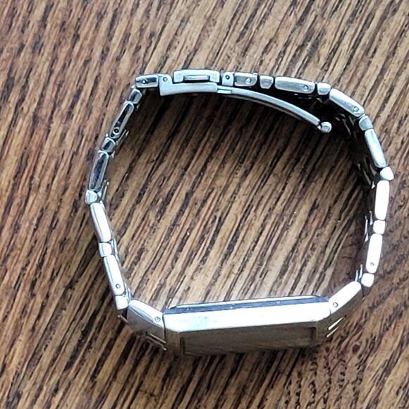 Men's Kenneth Cole Watch KC3367 Stainless Steel Bracelet Dead Batery Grey Face - Picture 11 of 12